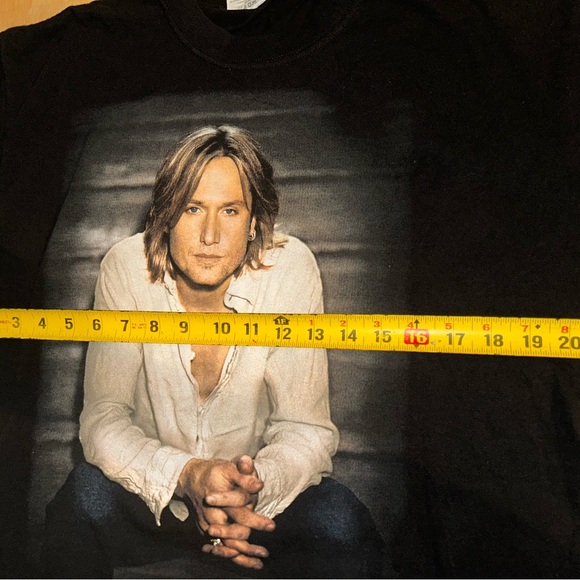 Keith Urban concert tour tshirt country music men’s L vintage believe its ‘03 - Picture 6 of 9